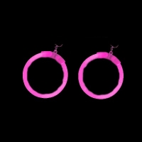 Boucles d'oreilles Fluo